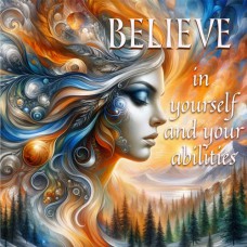 INSPIRAZIONS GREETING CARD I Believe